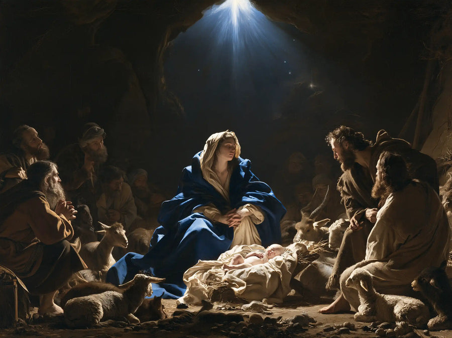 The Nativity - Sacred Monumental View · Landscape n° 1