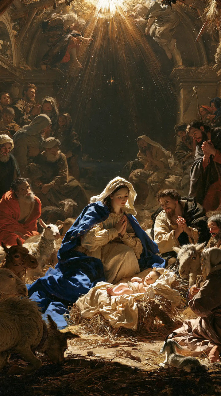 The Nativity - Sacred Monumental View · Portrait n° 2