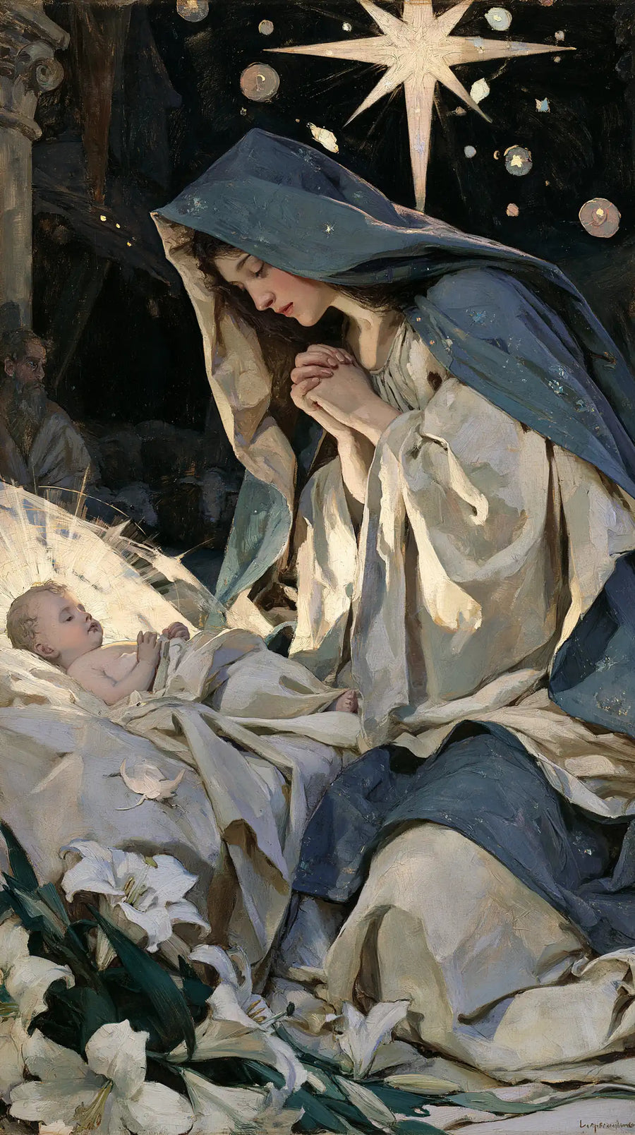 The Nativity - Symbolist · Portrait n° 1