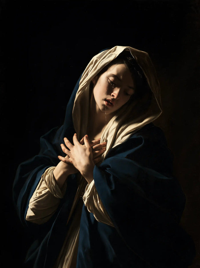 Our Lady of Sorrows — Sorrow Bowed toward the Heart