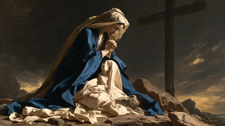 Our Lady of Sorrows — Kneeling in the Dust of Evening