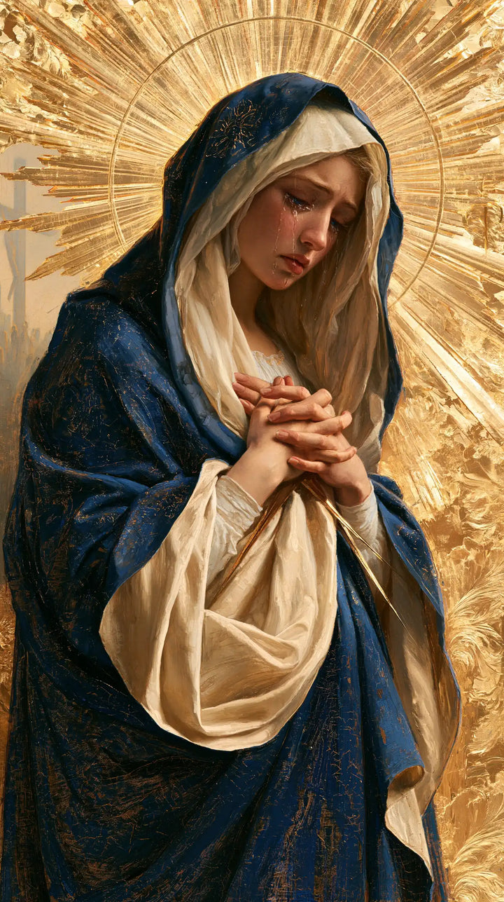 Our Lady of Sorrows - Sacred Gold · Portrait n° 1