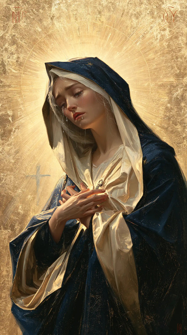 Our Lady of Sorrows - Sacred Gold · Portrait n° 9