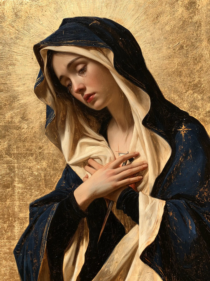 Our Lady of Sorrows — Sorrow in the Gold-Strewn Mantle