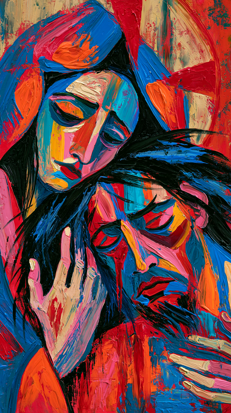 La Pietà - Expressionist · Portrait n° 6