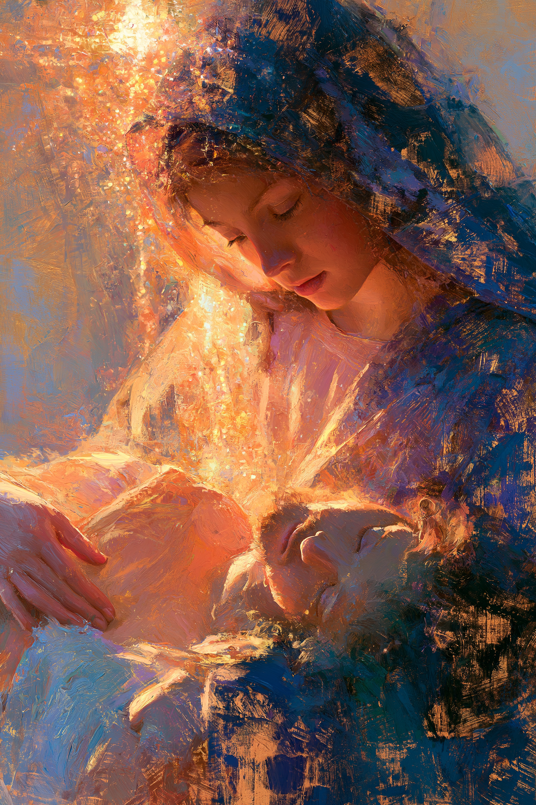 La Pietà - Impressionist · Portrait n° 9 — aperçu de la finition sélectionnée