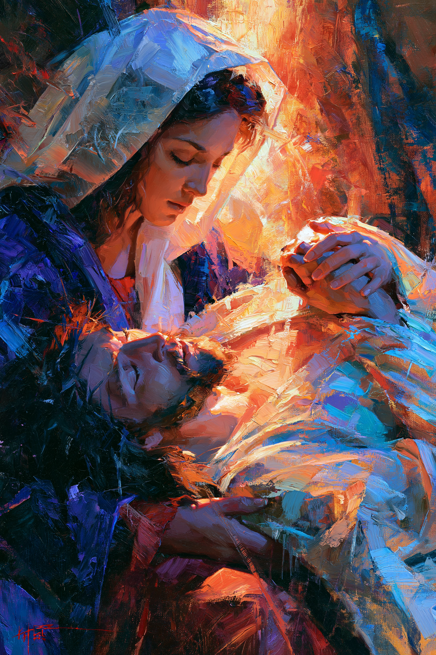 La Pietà - Impressionist · Portrait n° 11