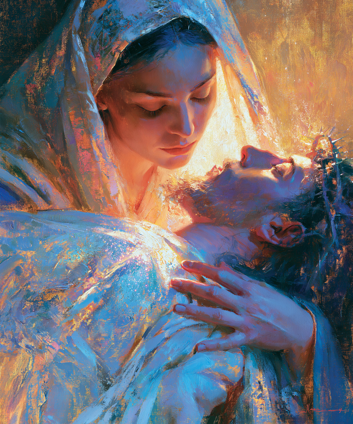 The Pietà - Impressionist · Portrait n° 17