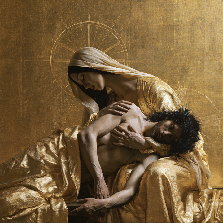 La Pietà - Święty złoty · Kwadrat nr 2