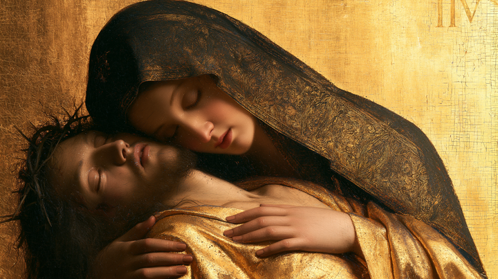 The Pietà - Sacred Gold · Landscape n° 4