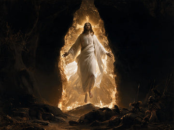 The Resurrection of Jesus Christ - Black and Gold · Landscape n° 8