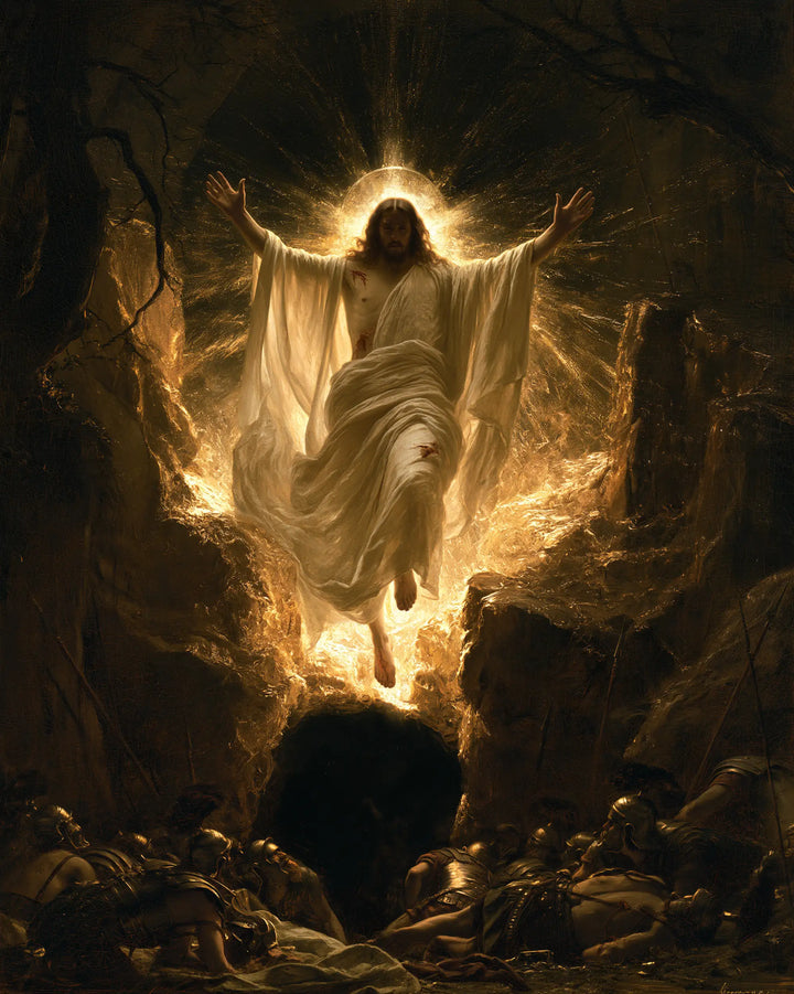 The Resurrection of Jesus Christ — Sleeves Unfurled in Glory