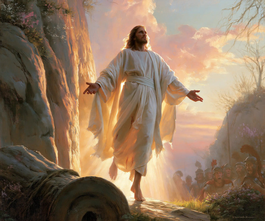 The Resurrection of Jesus Christ - Divine Light · Landscape n° 1