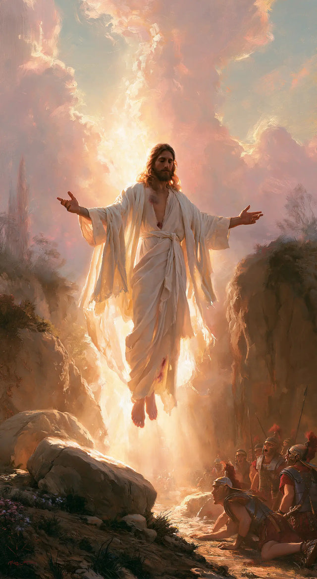 The Resurrection of Jesus Christ — White above the Rose Gorge