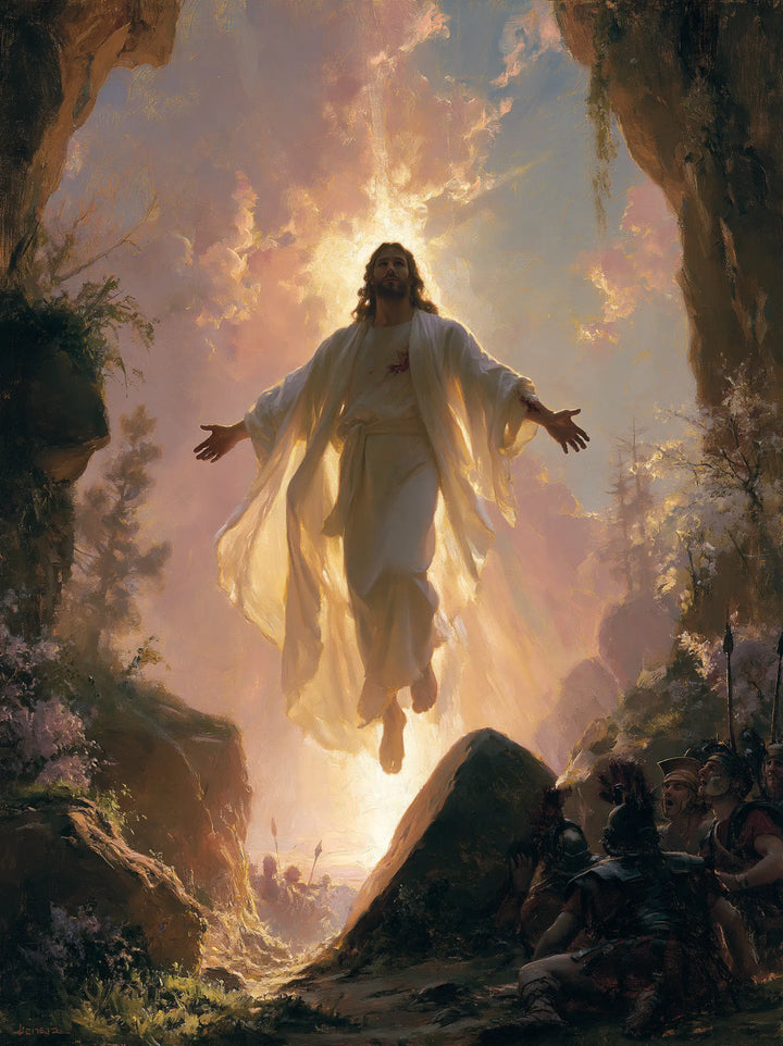 The Resurrection of Jesus Christ - Divine Light · Portrait n° 19