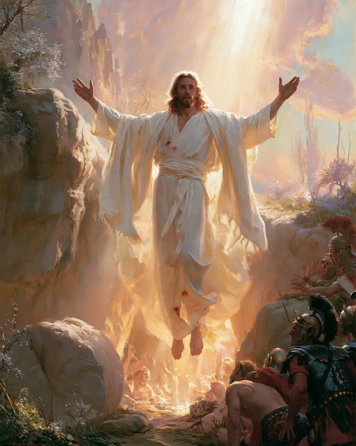 The Resurrection of Jesus Christ - Divine Light · Portrait n° 23
