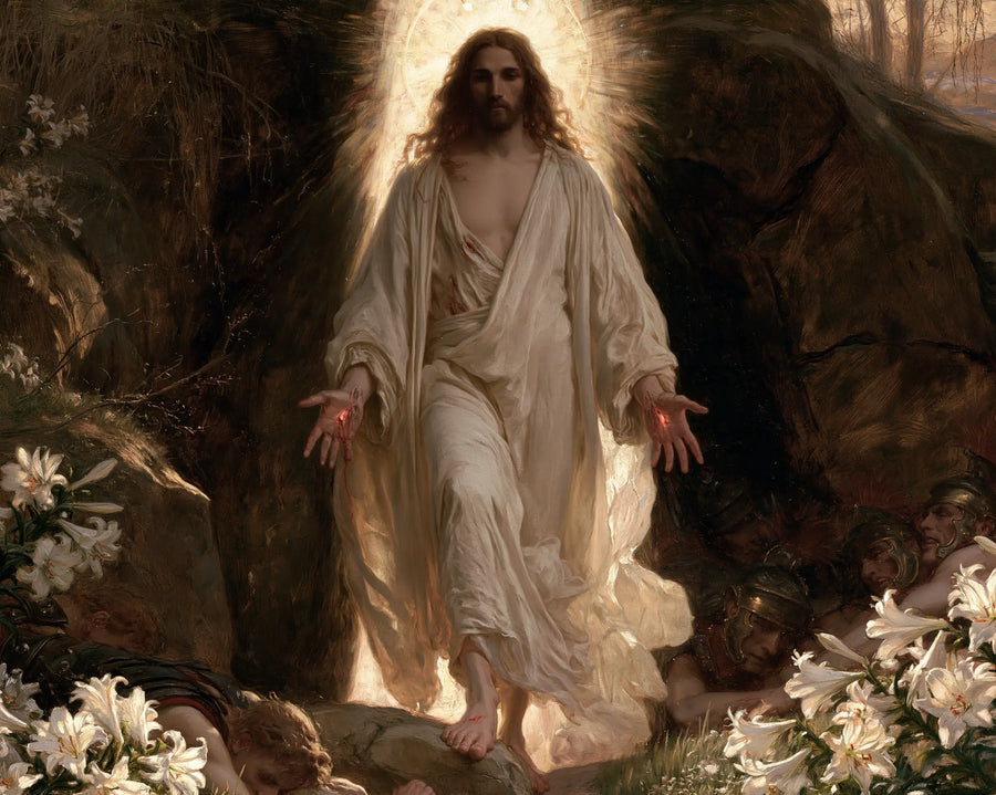 The Resurrection of Jesus Christ - Expressionist · Landscape n° 3