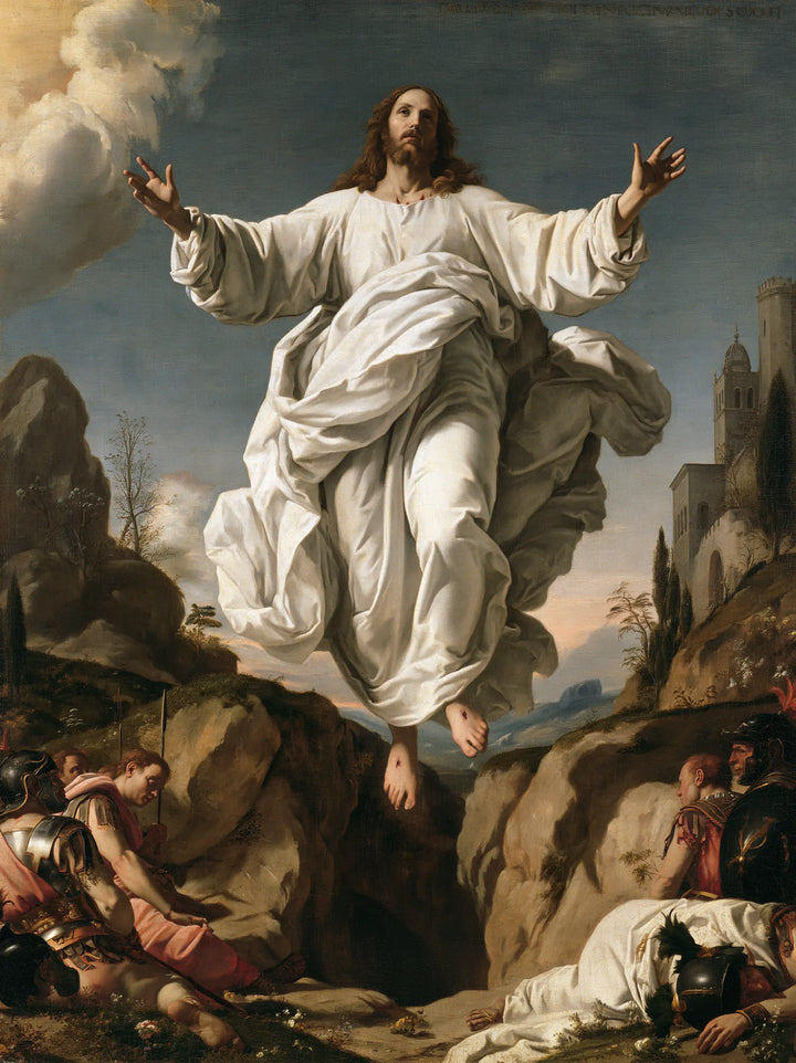 The Resurrection of Jesus Christ — White above the Shadowed Valley