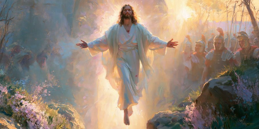 The Resurrection of Jesus Christ - Impressionist · Landscape n° 21
