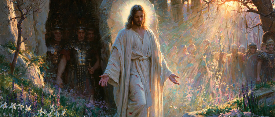 The Resurrection of Jesus Christ - Impressionist · Landscape n° 25