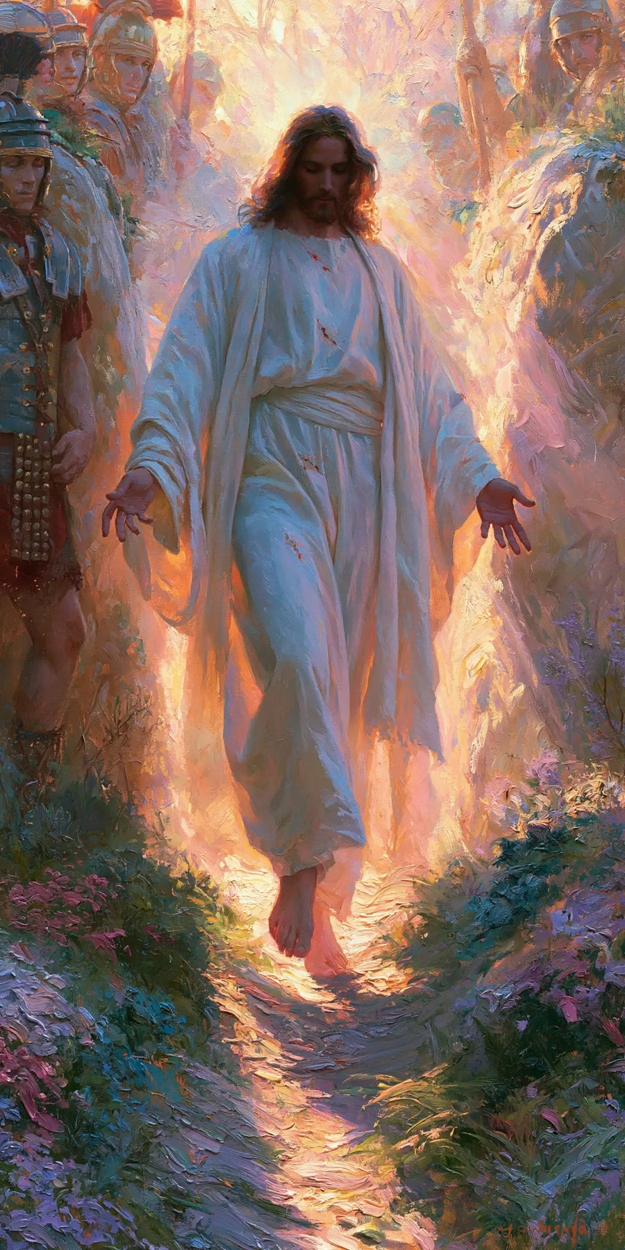 The Resurrection of Jesus Christ - Impressionist · Portrait n° 3