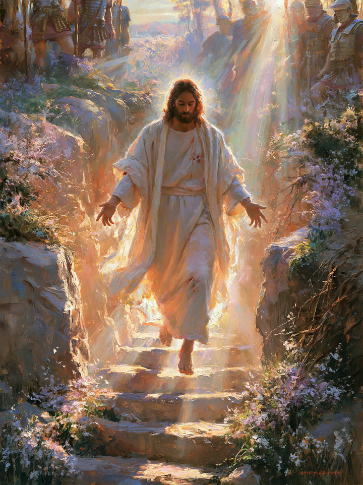 The Resurrection of Jesus Christ - Impressionist · Portrait n° 18