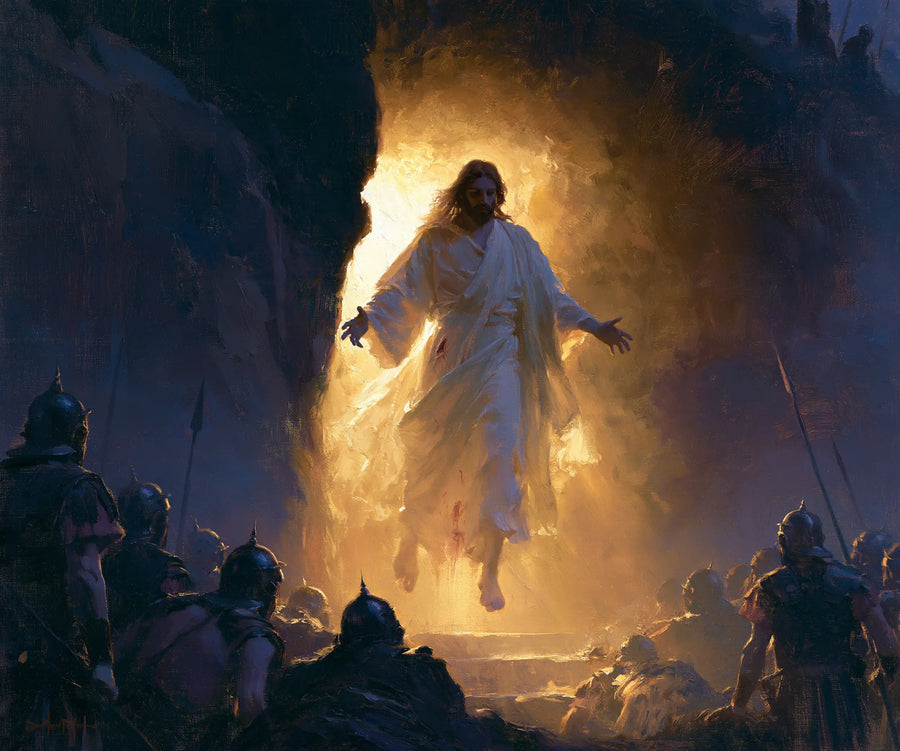 The Resurrection of Jesus Christ — The Amber Spring amid the Blue