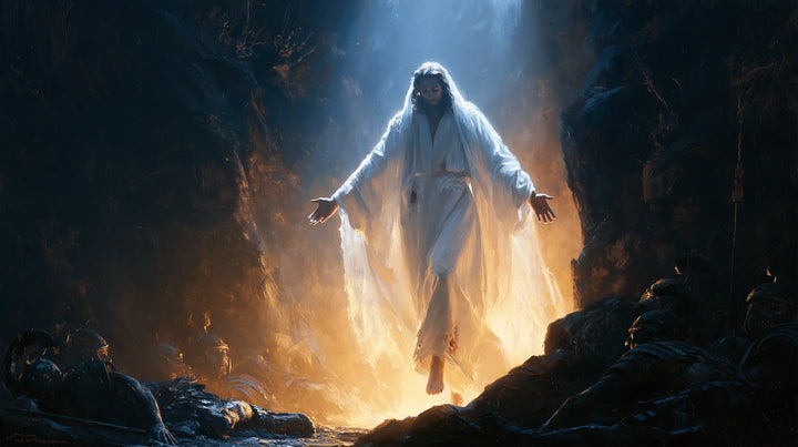 The Resurrection of Jesus Christ - Midnight-blue Chiaroscuro · Landscape n° 18