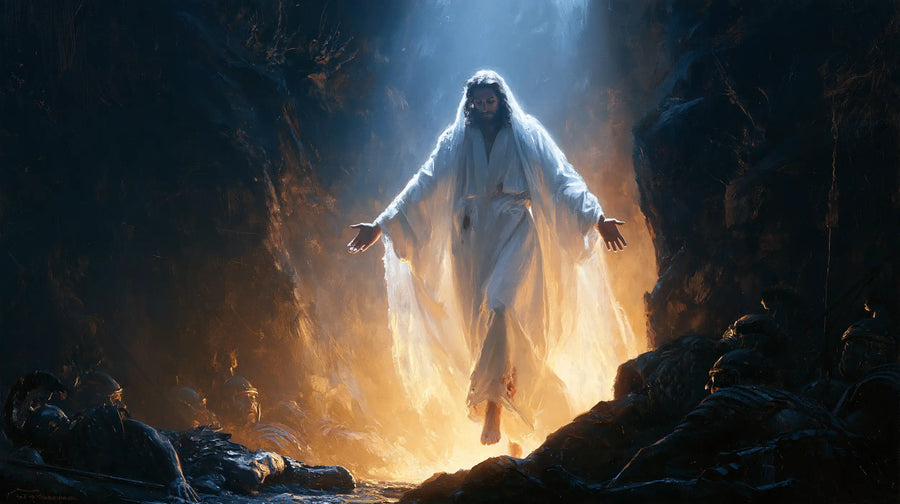The Resurrection of Jesus Christ - Midnight-blue Chiaroscuro · Landscape n° 18