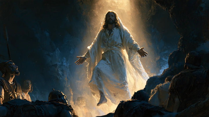 The Resurrection of Jesus Christ - Midnight-blue Chiaroscuro · Landscape n° 19