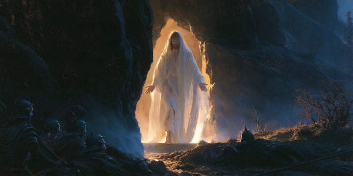 The Resurrection of Jesus Christ - Midnight-blue Chiaroscuro · Landscape n° 21