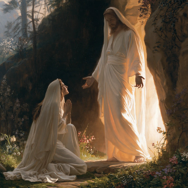 The Resurrection of Jesus Christ — Peace beneath the Luminous Robe