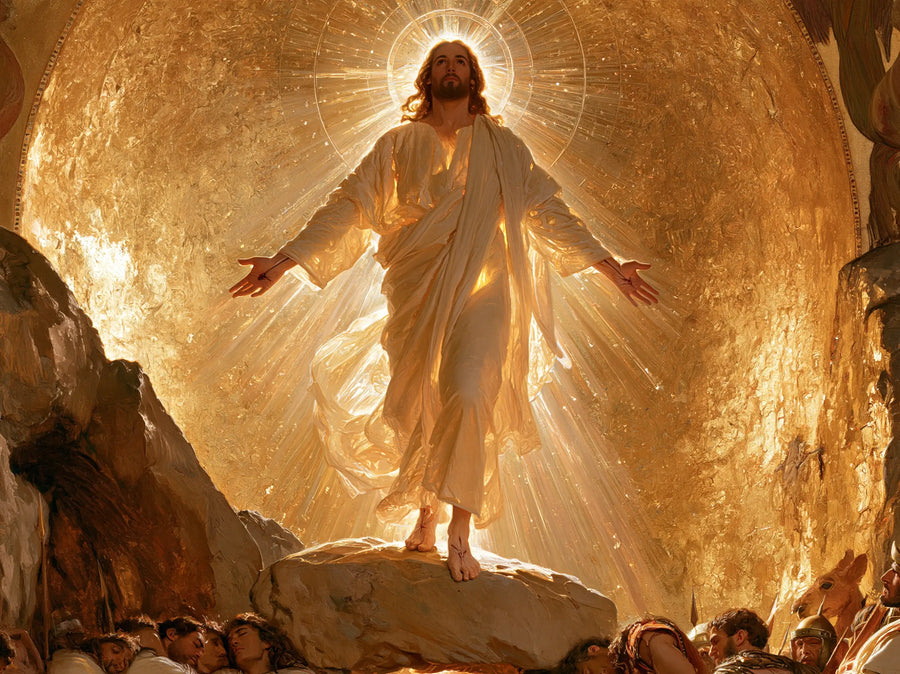 The Resurrection of Jesus Christ - Sacred Gold · Landscape n° 8