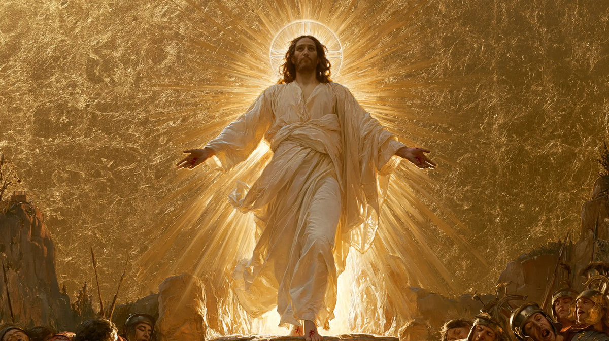 The Resurrection of Jesus Christ - Sacred Gold · Landscape n° 14