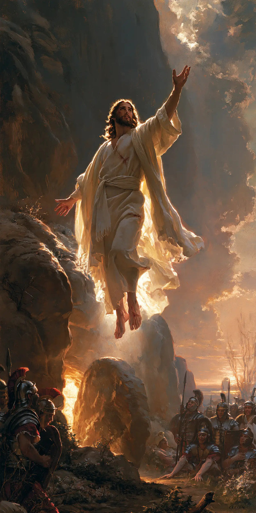 The Resurrection of Jesus Christ - Sacred Monumental View · Portrait n° 6