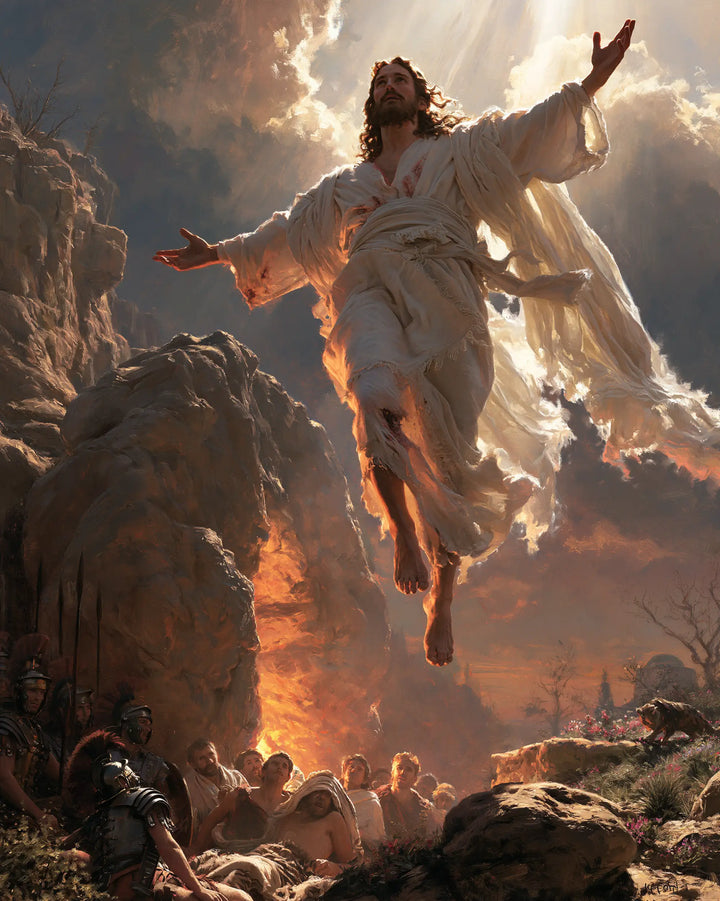 The Resurrection of Jesus Christ — Breath within the Unfurling Folds