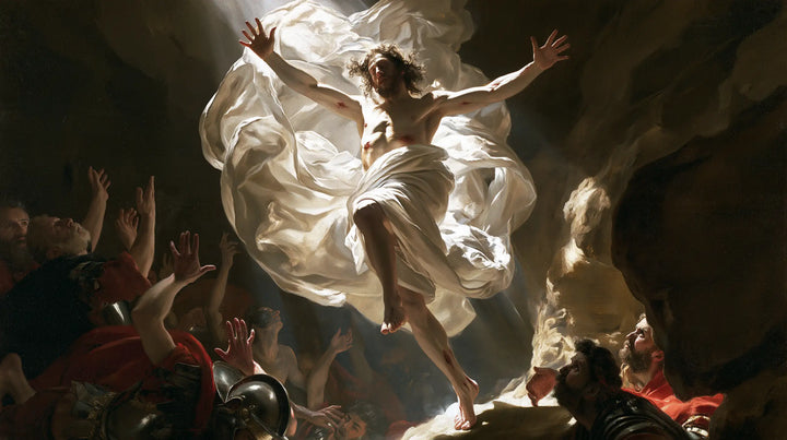 The Resurrection of Jesus Christ — The Gleaming Veils of Deliverance