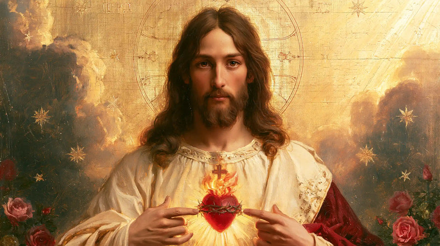 Sacred Heart of Jesus – Symbolist · Landscape no. 13