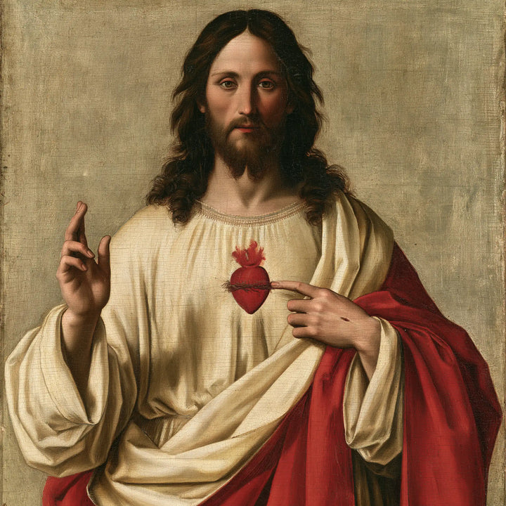 Sacred Heart of Jesus - Florentine Renaissance · Square n° 6