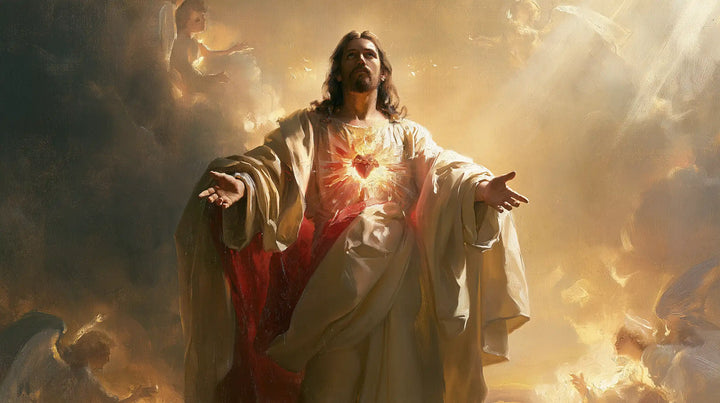 The Sacred Heart of Jesus — The Heart Beneath the Great Clearing Sky