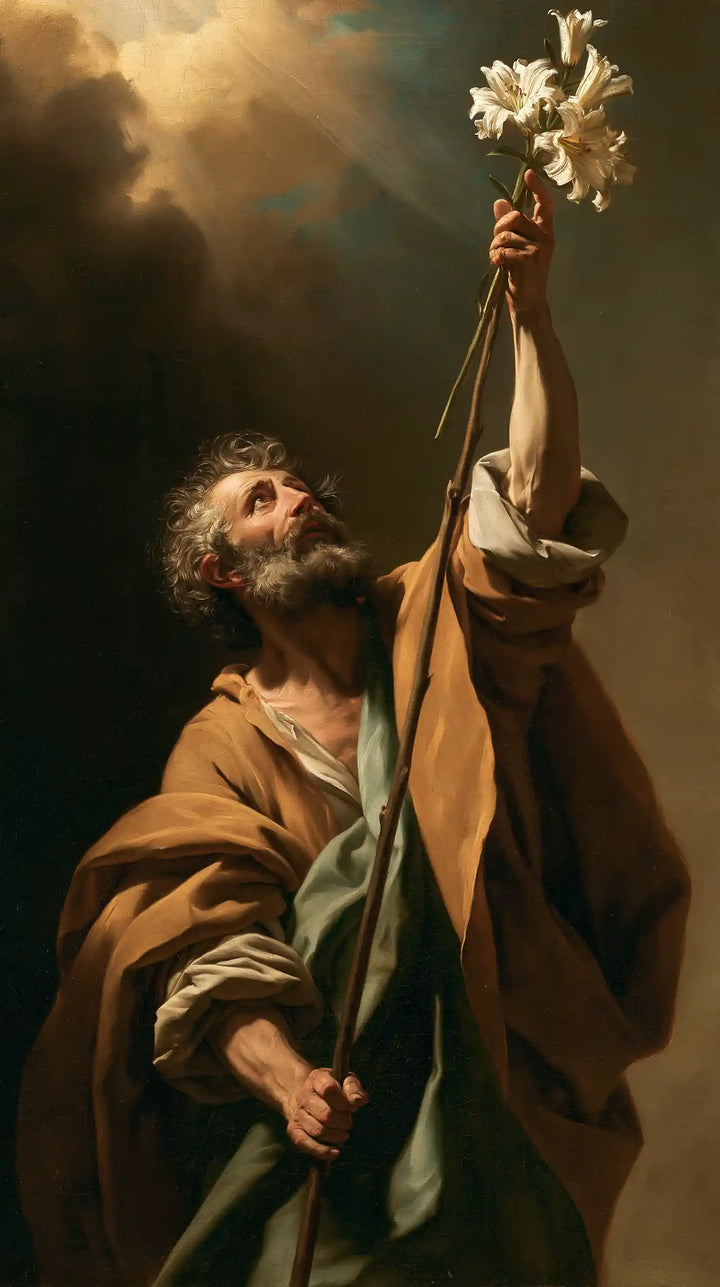 Saint Joseph – Theatrical Baroque · Portrait no. 2