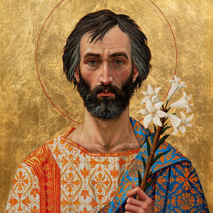 Saint Joseph – Contemporary Byzantine · Square no. 6
