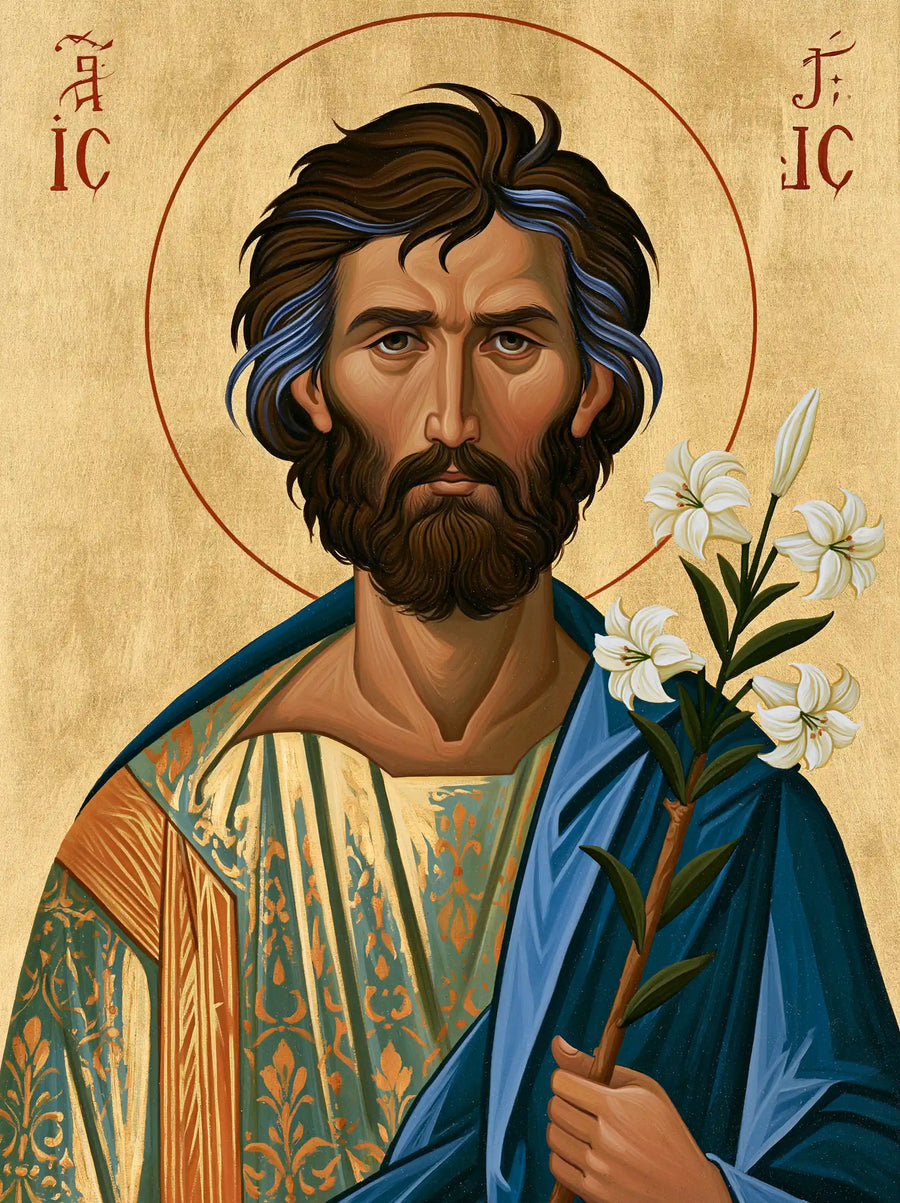 Saint Joseph – Contemporary Byzantine · Portrait no. 10