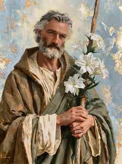 Saint Joseph – Impressionist · Portrait no. 12