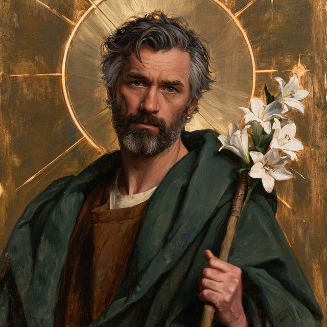 Saint Joseph – Sacred Gold · Square no. 3