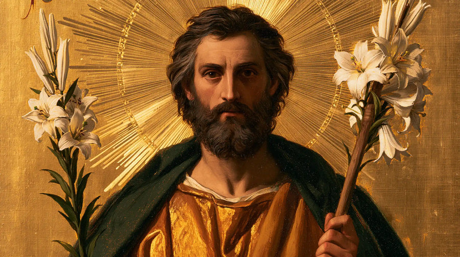 Saint Joseph – Sacred Gold · Landscape no. 13