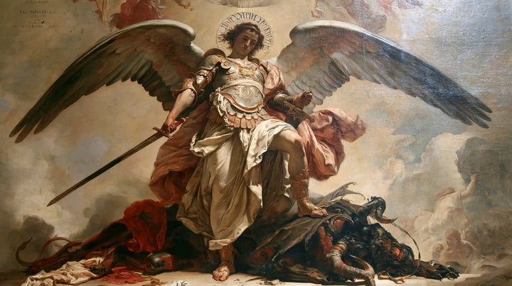 Saint Michael the Archangel – Florentine Renaissance · Landscape no. 7