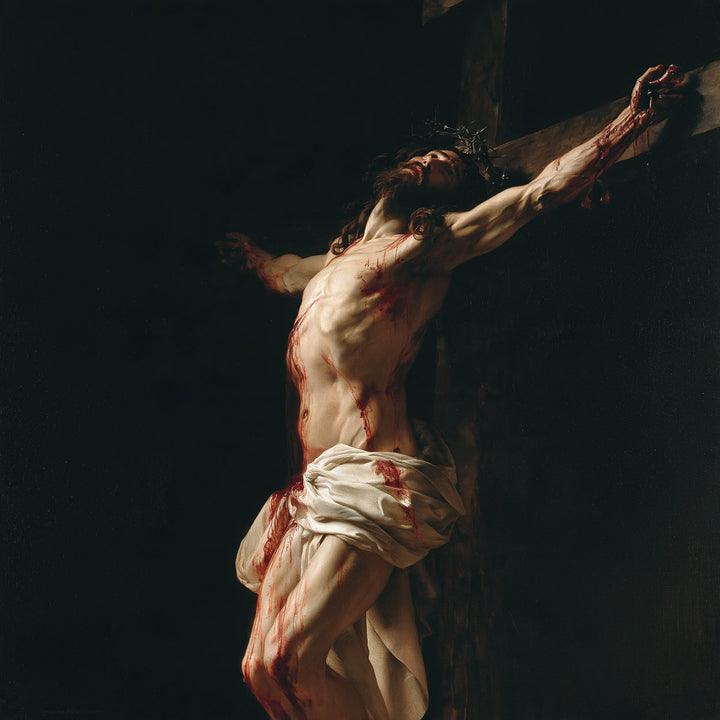 The Crucifixion – Amber-Lit Silence of the Passion