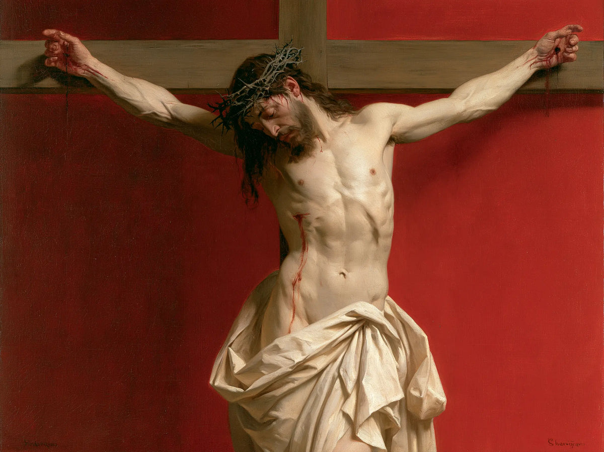 The Crucifixion – Garnet Light upon the Cross