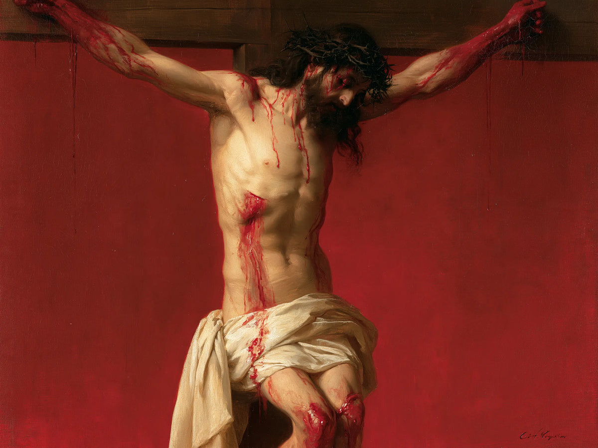 The Crucifixion – Garnet Silence of the Passion